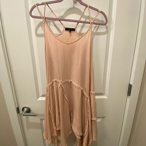 Strappy Tattered Slip Dress